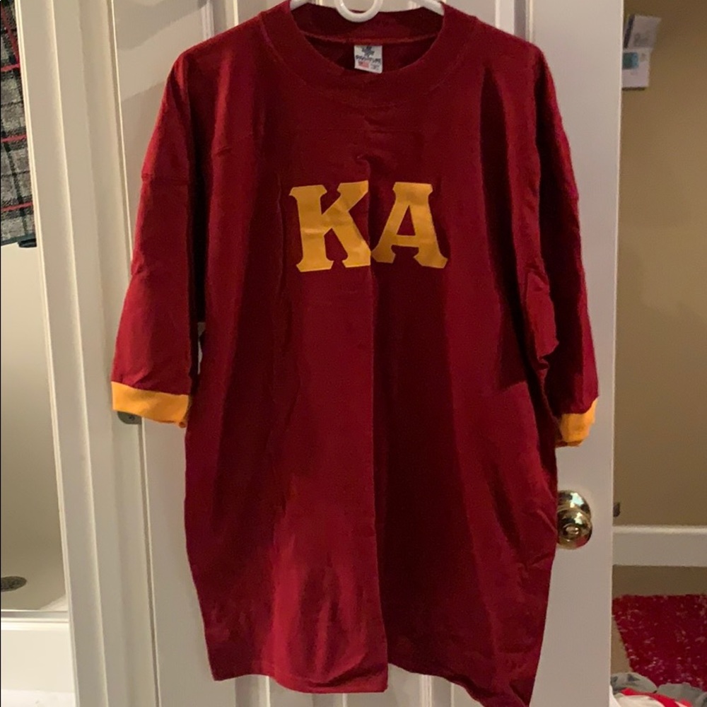 KAPPA ALPHA frat T SHIRT SIZE XL